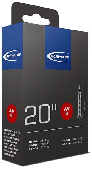 Halfords Schwalbe Bike Inner Tube, 20 inch x 1 3/8 - 1.5 inch (SV6) | Extra 8% off for BC Members