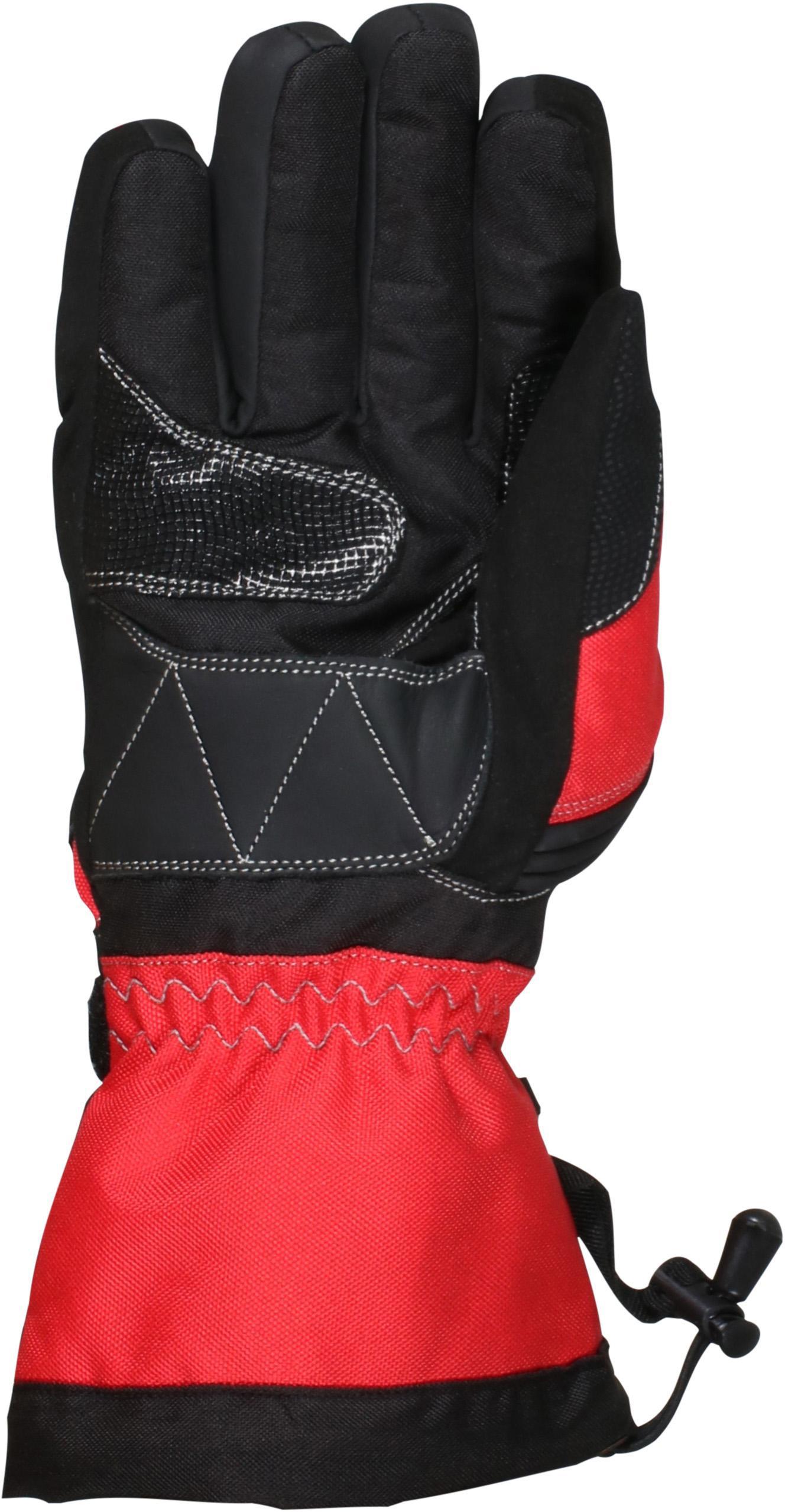 Duchinni Yukon Motorcycle Gloves - Black and Red