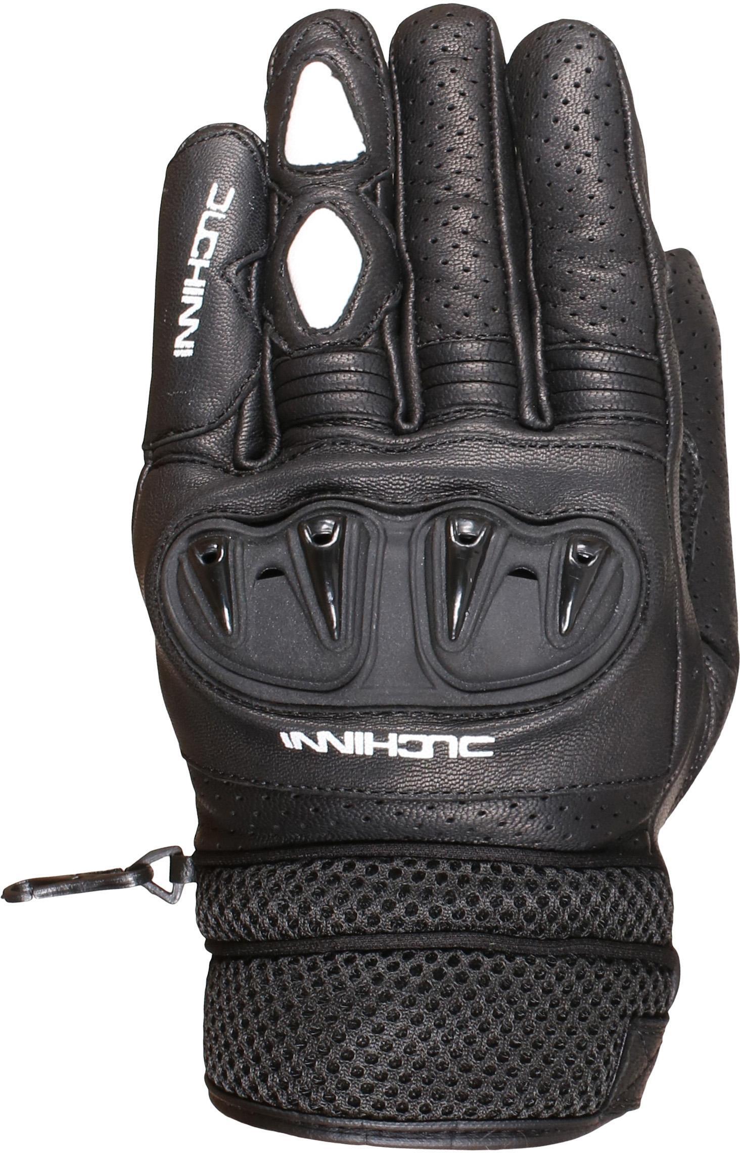 Duchinni Ostro Motorcycle Gloves - Black, L