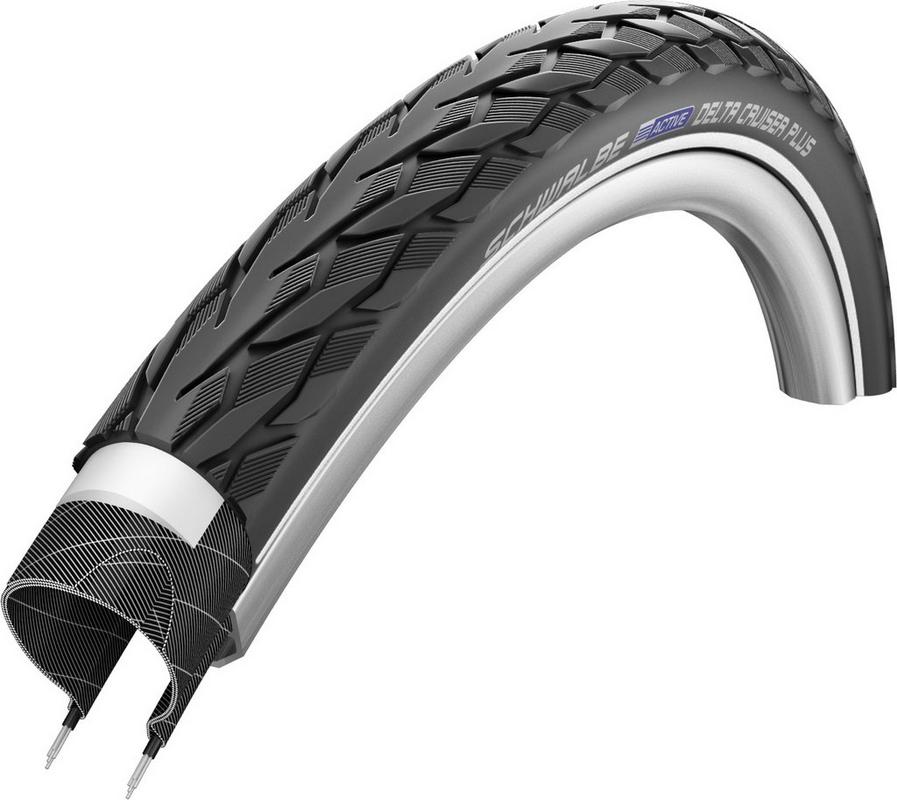 Halfords Schwalbe Delta Cruiser Reflex Tyre 700x28c | Extra 8% off for BC Members