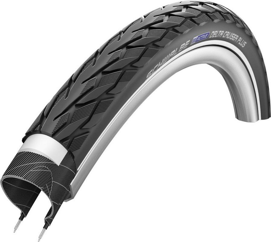 Halfords Schwalbe Delta Cruiser Reflex Tyre 700X28C | Extra 8% off for BC Members