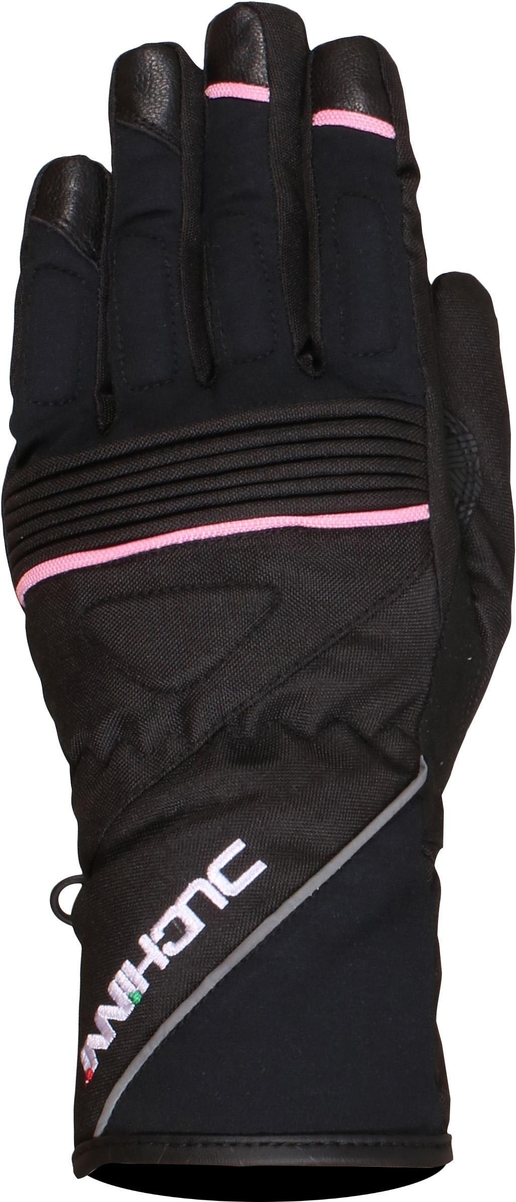 Duchinni Verona Women's Motorcycle Gloves - Black And Pink, M