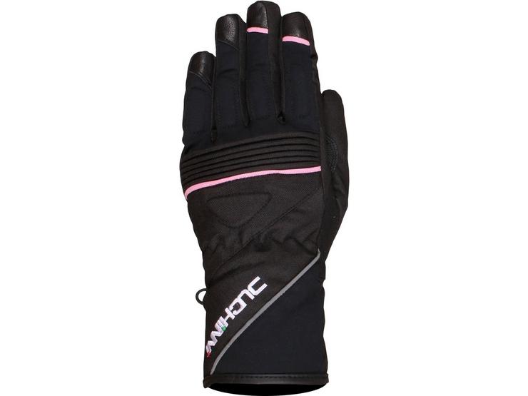 Duchinni Verona Women's Motorcycle Gloves - Black and Pink