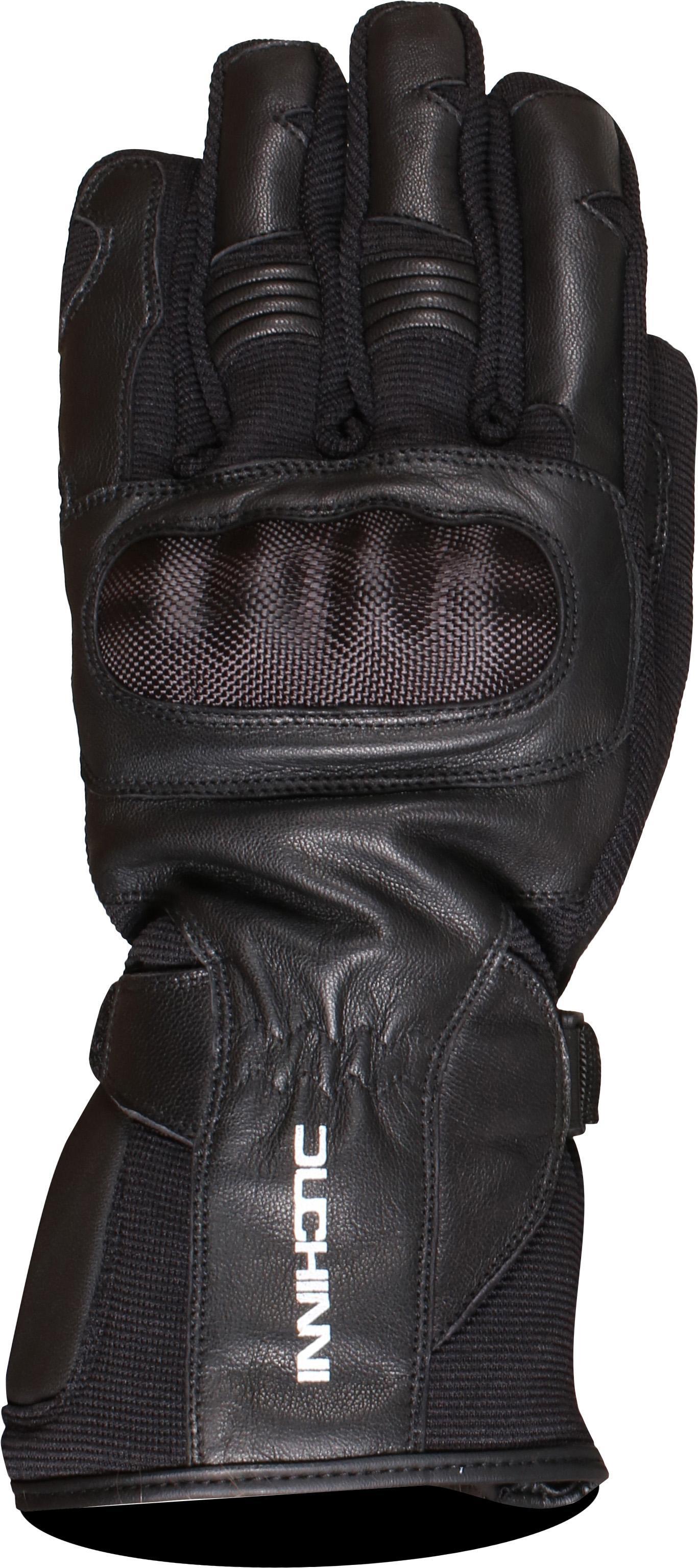 Duchinni Shadow Motorcycle Gloves - Black, Xl
