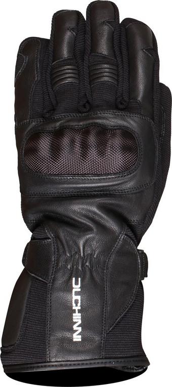 Duchinni Shadow Motorcycle Gloves - Black, XL