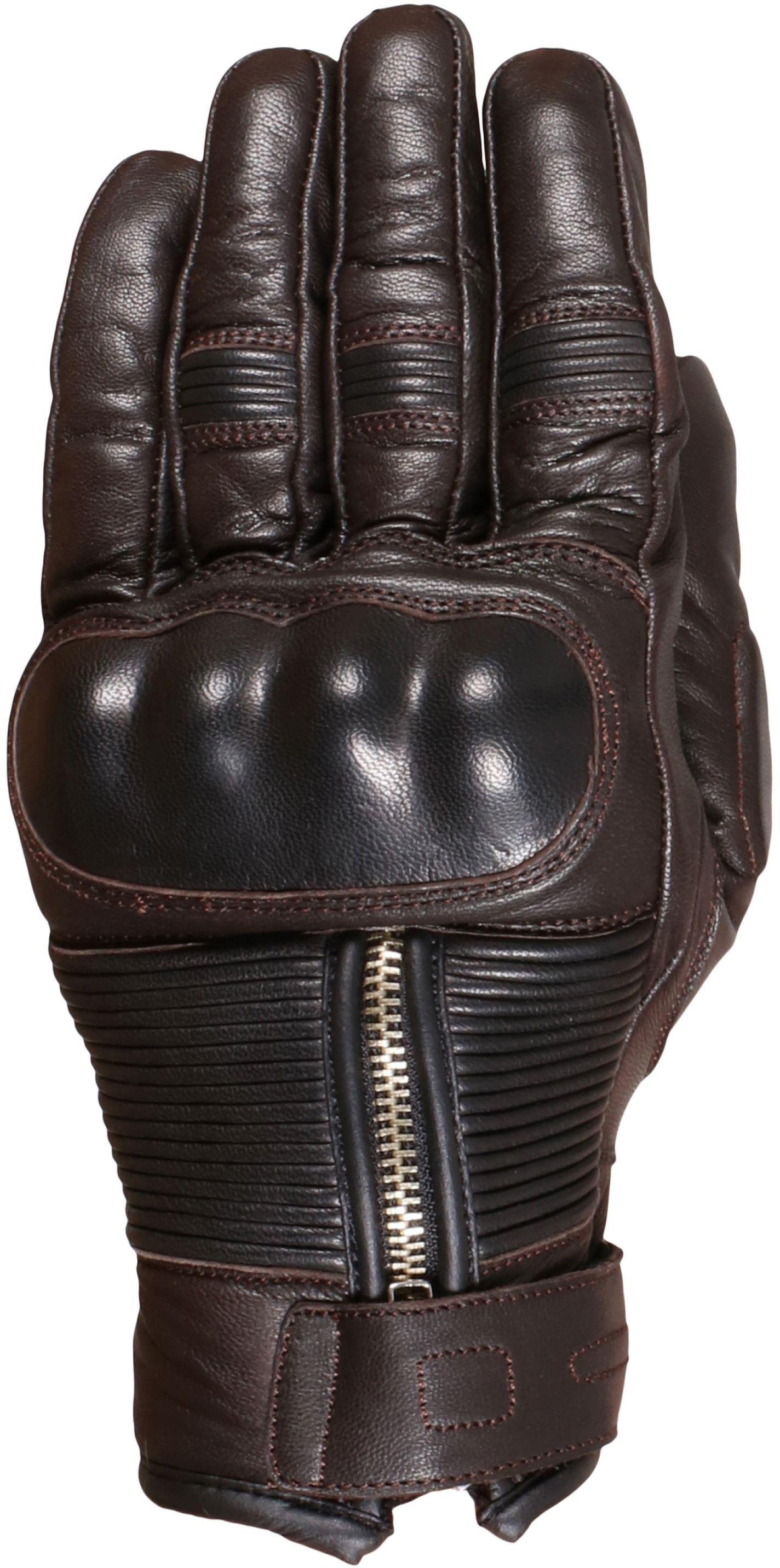 Weise Union Motorcycle Gloves - Brown, S