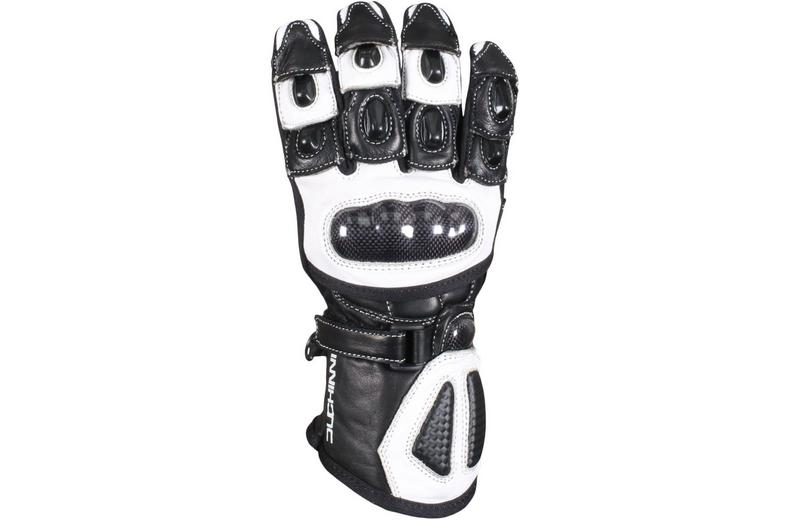 Duchinni Bambino Youth Motorcycle Gloves - Black and White Duchinni Bambino Youth Motorcycle Gloves - Black and White
