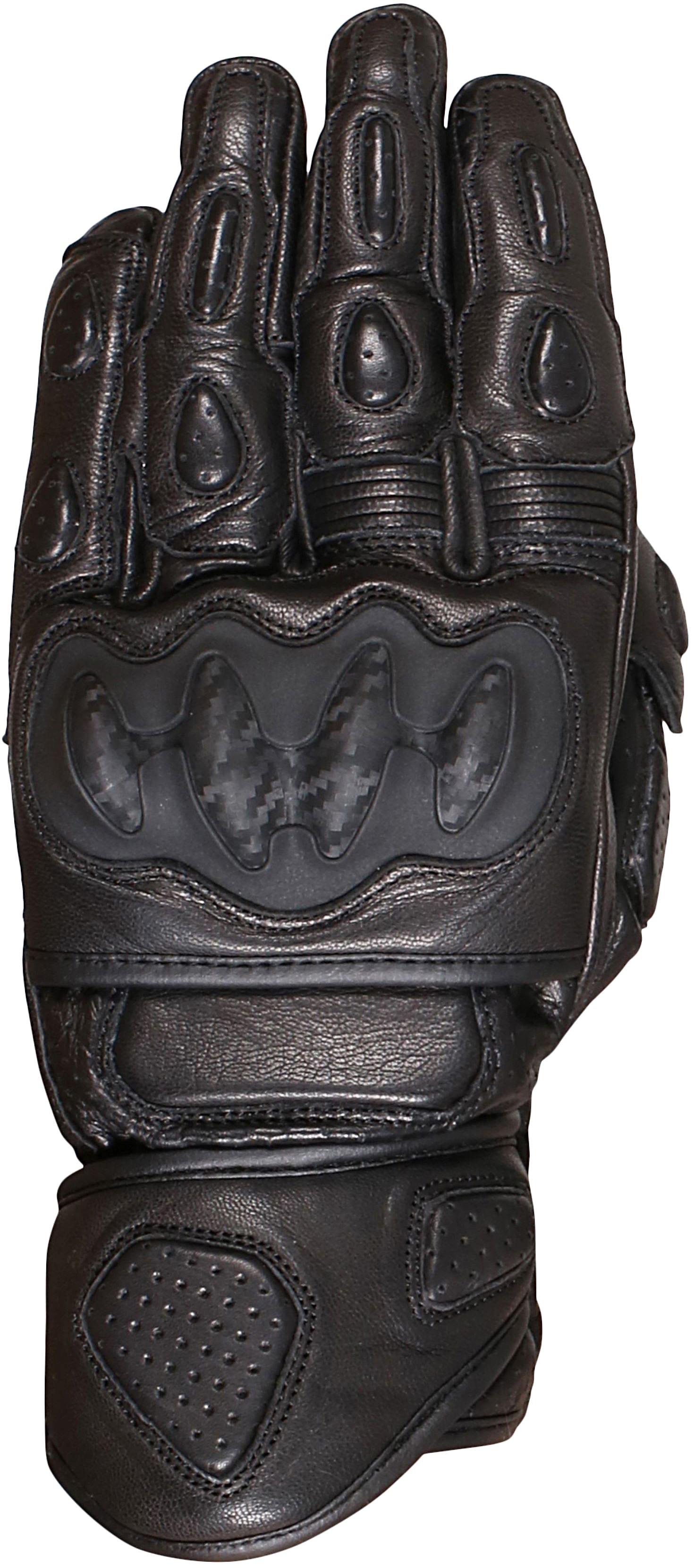 Weise Apex Motorcycle Gloves - Black, 2Xl