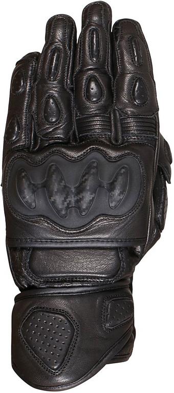 Weise Apex Motorcycle Gloves - Black, L