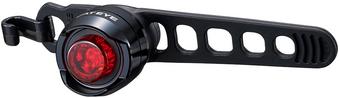 Cateye Orb Rechargeable Rear Light: Polished Black