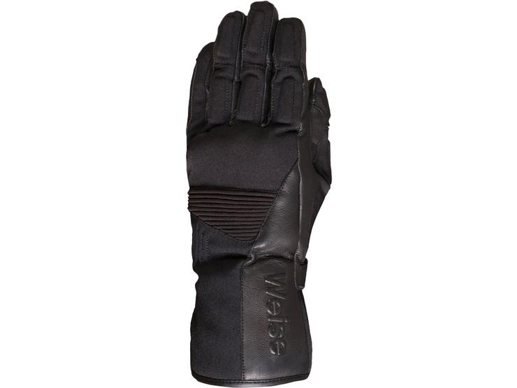 Weise Rider Motorcycle Gloves - Black