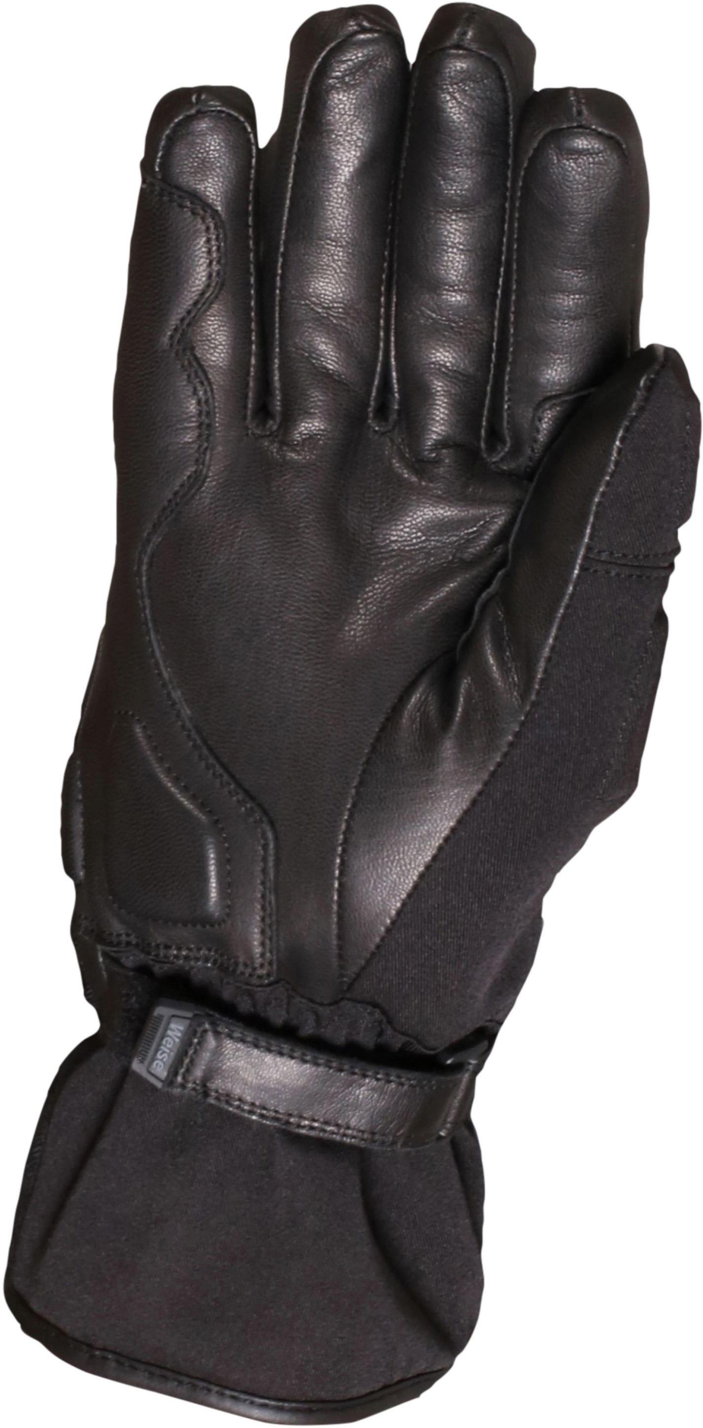 Weise Rider Motorcycle Gloves - Black