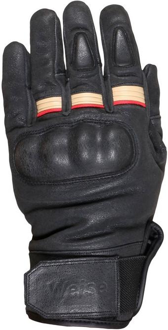 Weise Detroit Motorcycle Gloves - Black, 3XL