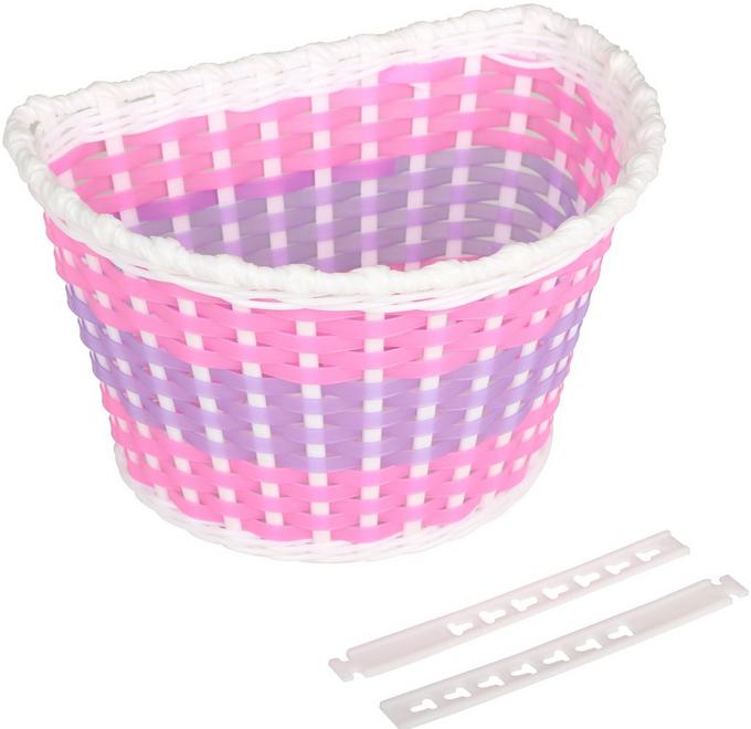 Bike basket clearance pink