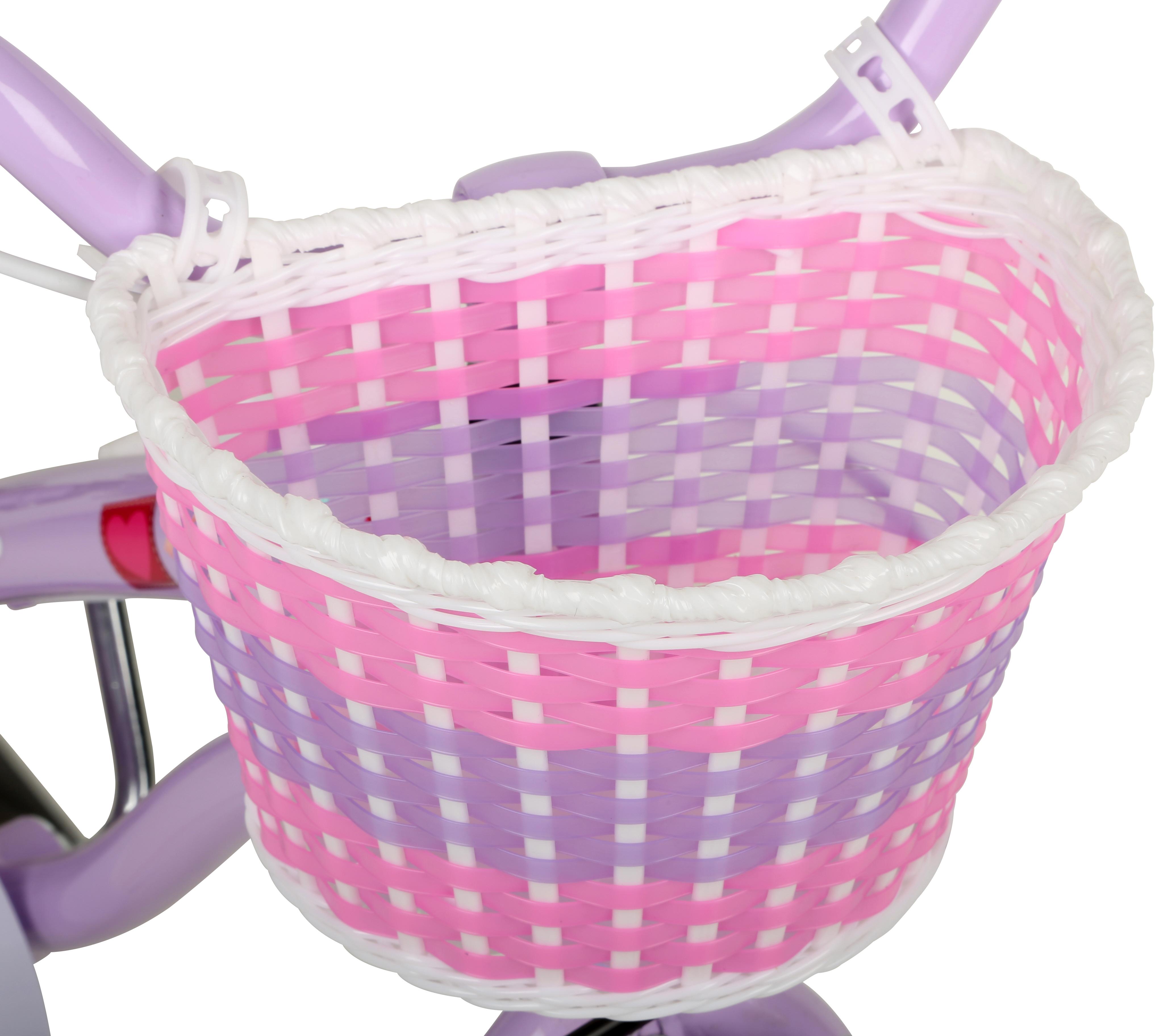 Plastic Woven Bike Basket