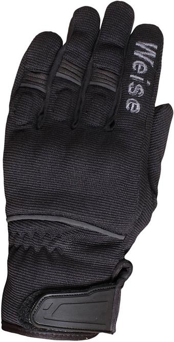 Weise Motorcycle Pit Gloves - Black/Gunmetal