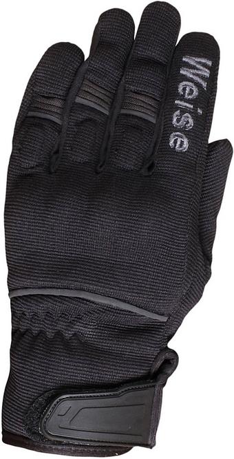 Weise Motorcycle Pit Gloves - Black/Gunmetal, XL