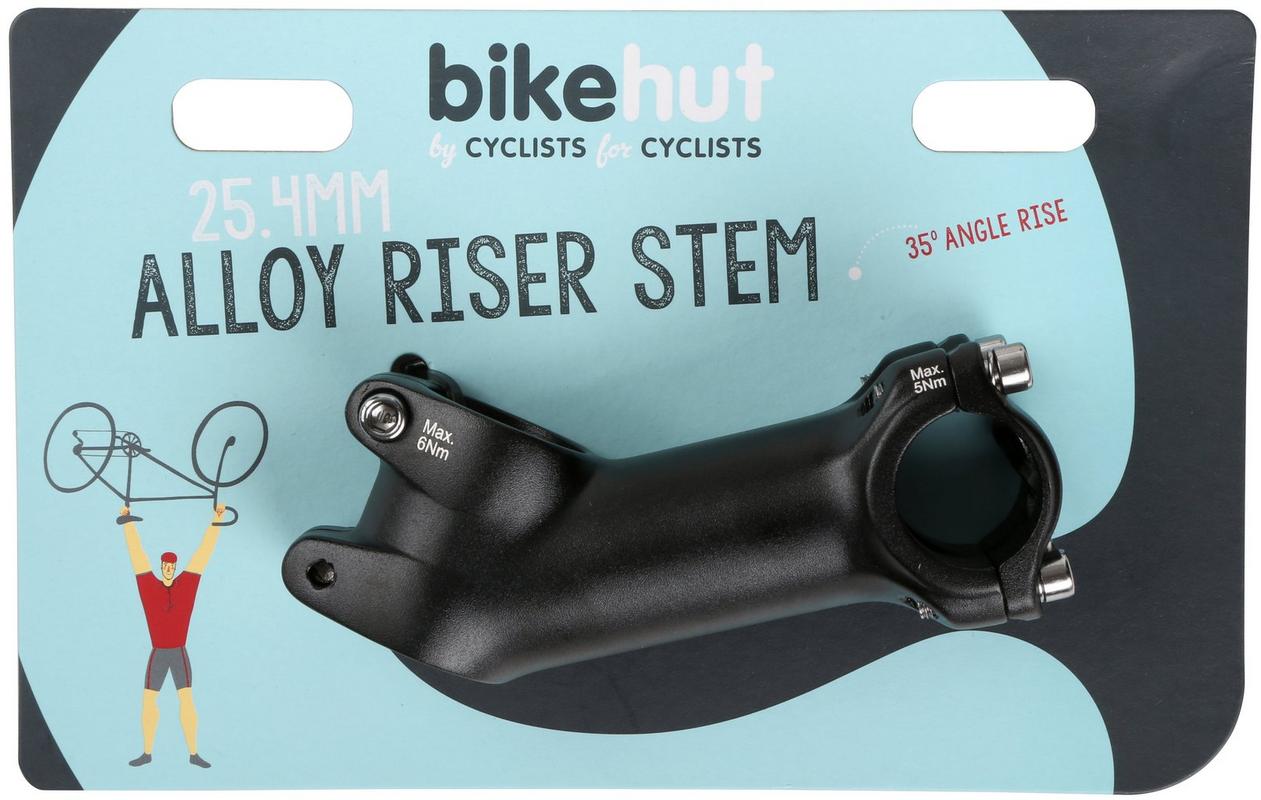 Bikehut Halfords Alloy Riser Stem, 25.4Mm | Extra 8% off for BC Members