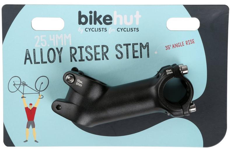 Halfords Alloy Riser Stem, 25.4mm Halfords Alloy Riser Stem, 25.4mm