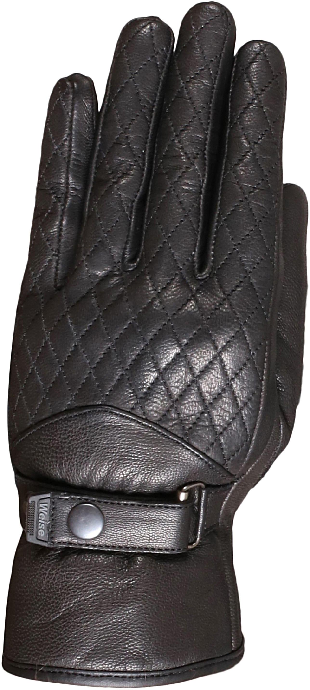 Weise Halo Womens Motorcycle Gloves - Black, Xs