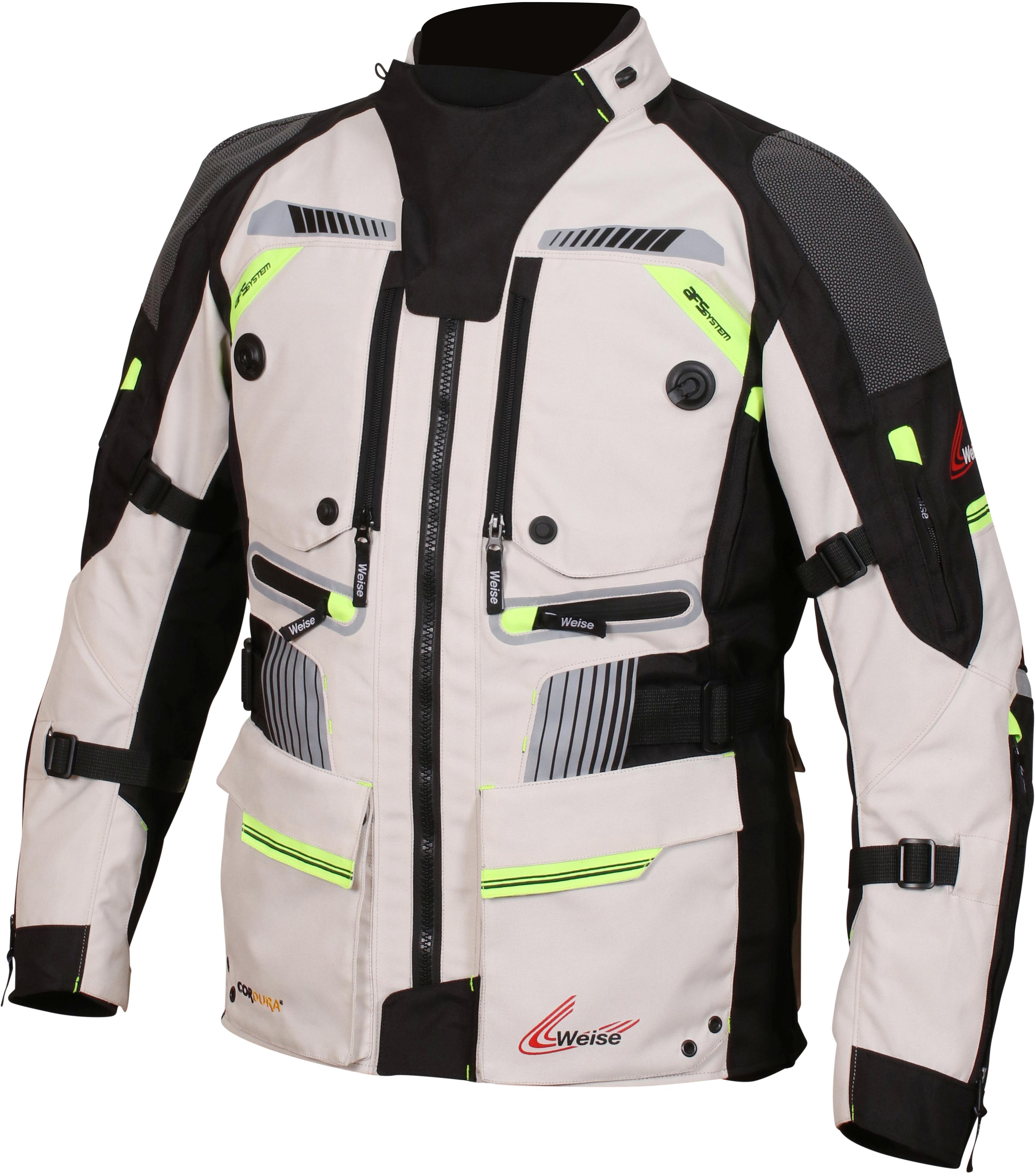 Weise Summit Motorcycle Jacket - Stone