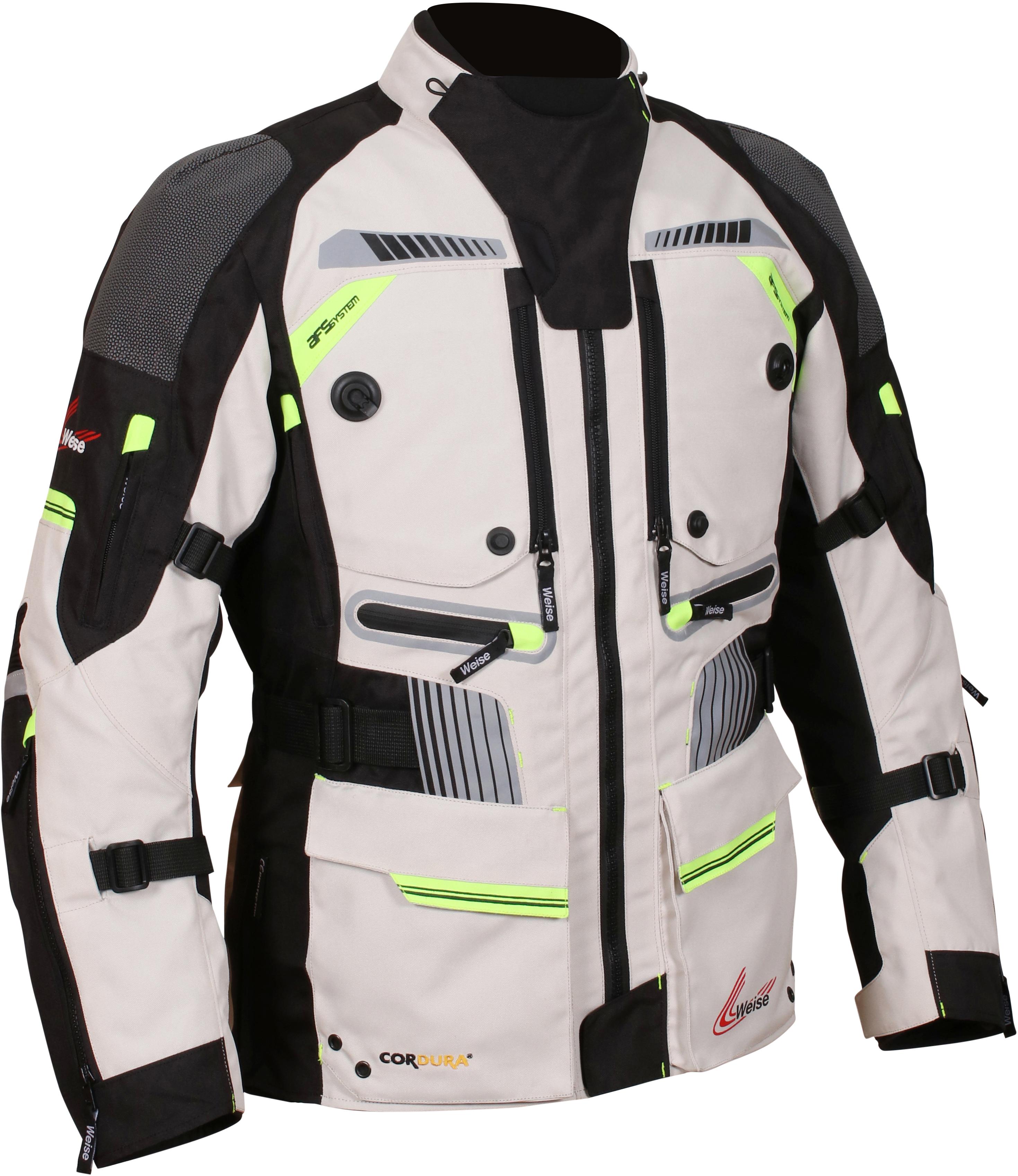 Weise Summit Motorcycle Jacket - Stone