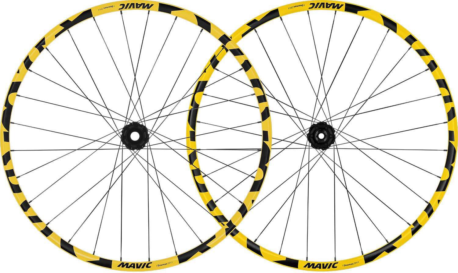 Mavic Deemax DH Yellow 29" 6 Bolt Wheelset