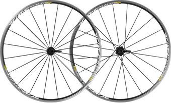 Mavic Crossride UB 26" Rim Brake Wheelset, Quick Release Shimano HG