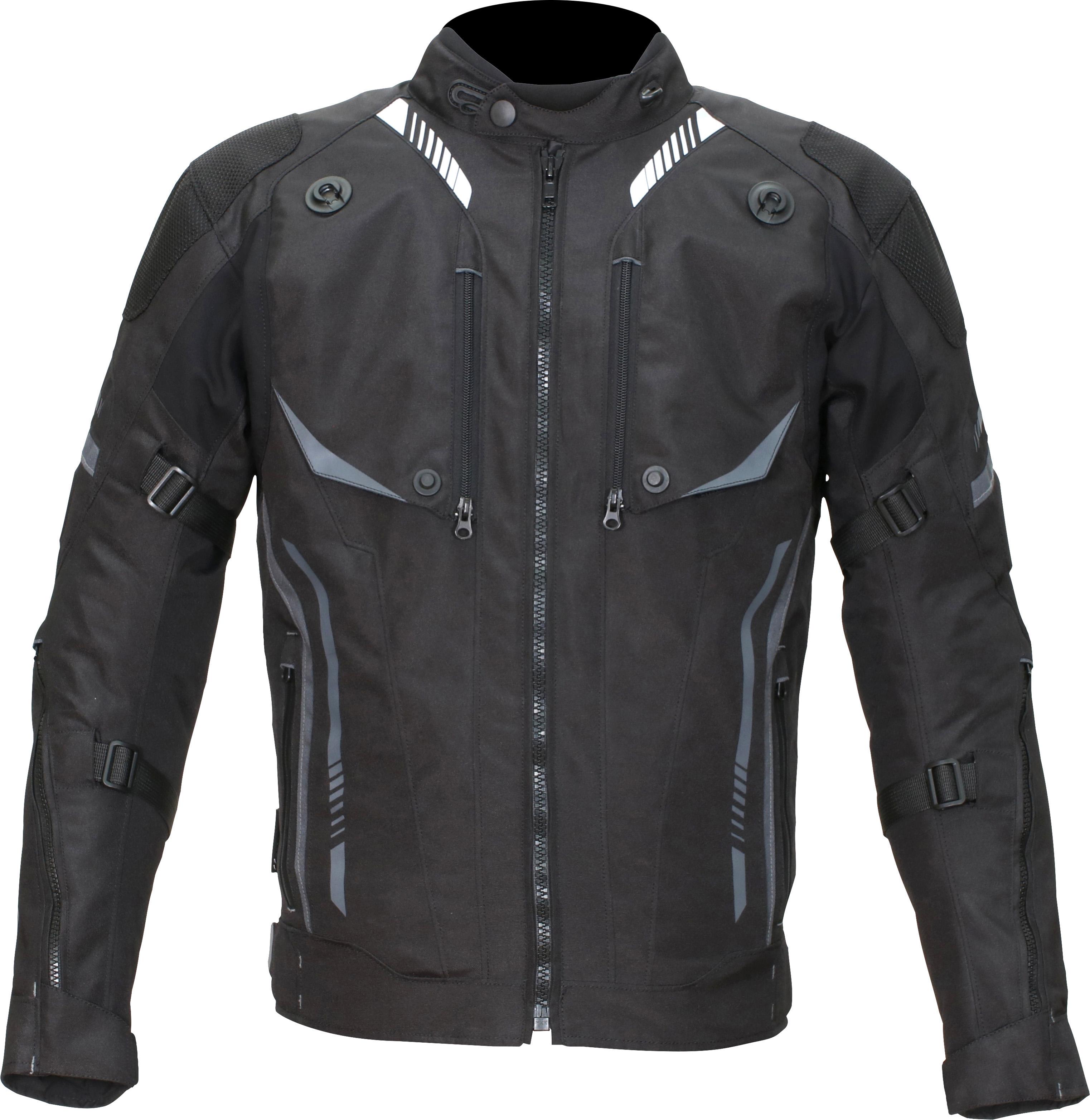 Weise Vertex Motorcycle Jacket - Black, 2Xl
