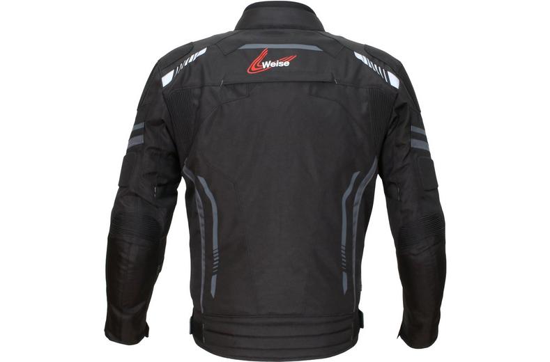 Weise Vertex Motorcycle Jacket - Black Weise Vertex Motorcycle Jacket - Black