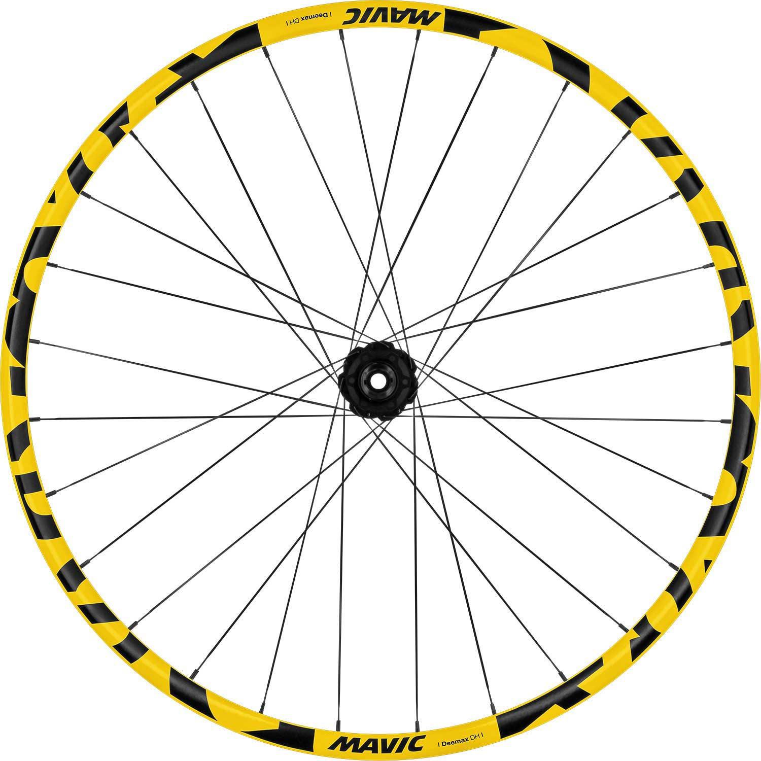 Halfords Mavic Deemax DH Yellow 29 inch 6 Bolt Rear Wheel, 12x157mm SRAM XD | Pricematch, Extra 8% off for BC Members, Free Bike Health Check, Cycle2Work Scheme & 0% APR Finance.