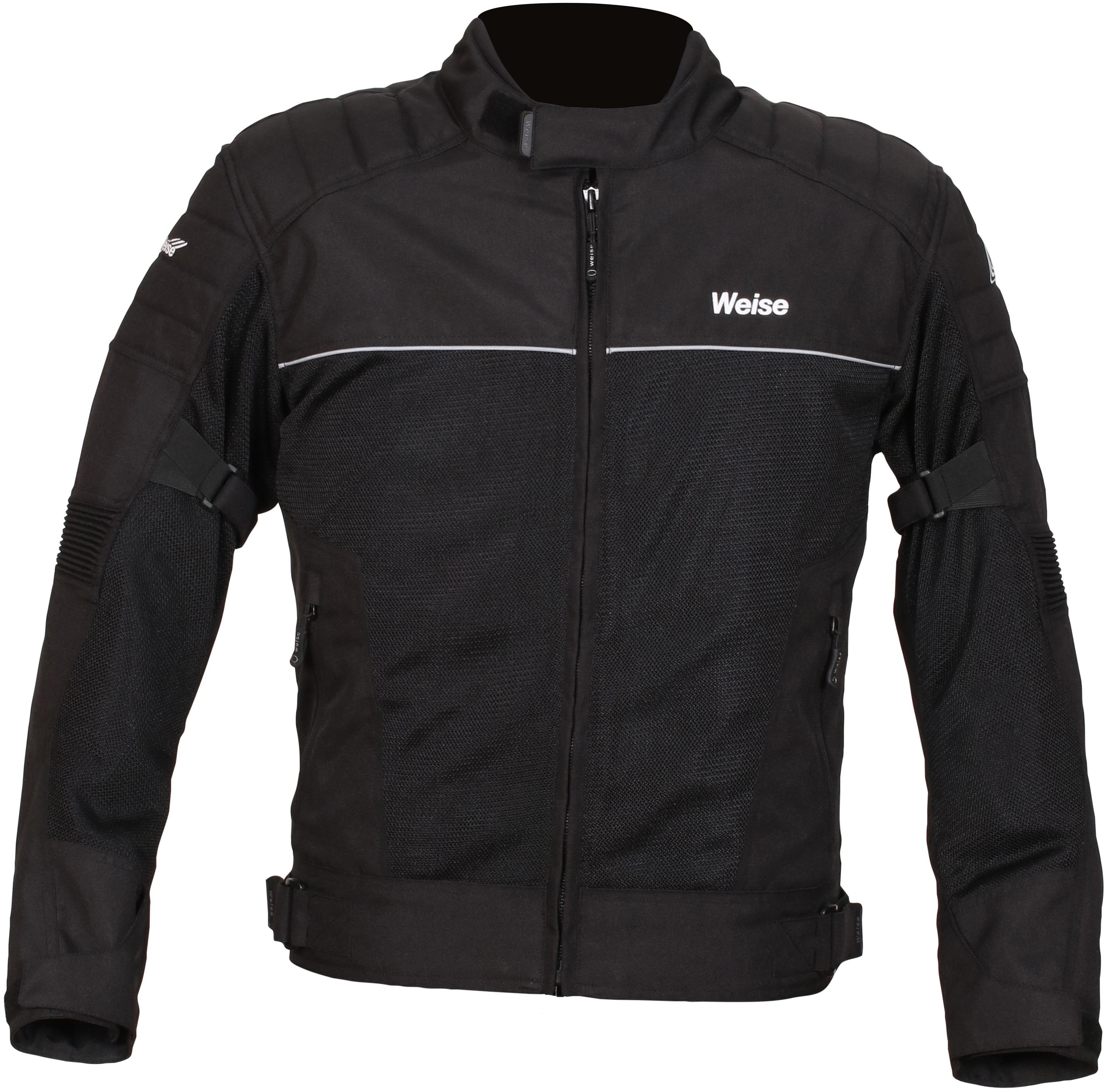 Weise Scout Motorcycle Jacket - Black, 2Xl