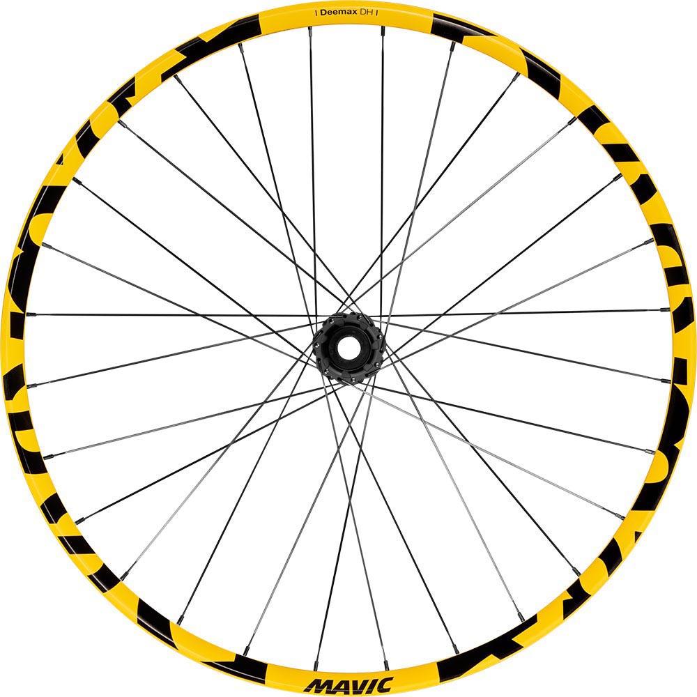 Halfords Mavic Deemax DH Yellow 27.5 inch 6 Bolt Rear Wheel, 12x157mm SRAM XD | Pricematch, Extra 8% off for BC Members, Free Bike Health Check, Cycle2Work Scheme & 0% APR Finance.