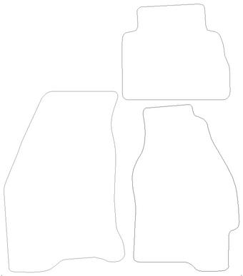 Ford Mondeo Graphite - Luxury Mats 0 Clips (SS7145)