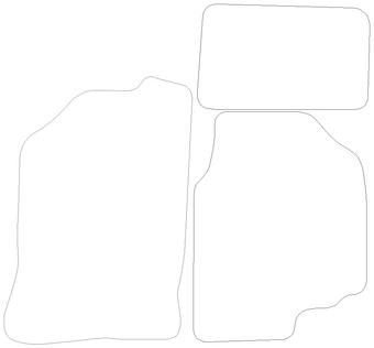 Honda Accord Graphite - Luxury Mats 1 Clips (SS7150)