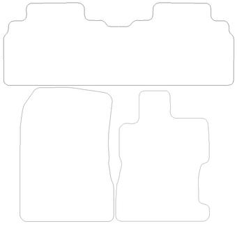 Honda Civic Hybrid Graphite - Luxury Mats 0 Clips (SS7156)