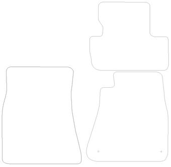 Lexus IS250/IS220 Graphite - Luxury Mats 2 Clips (SS7193)