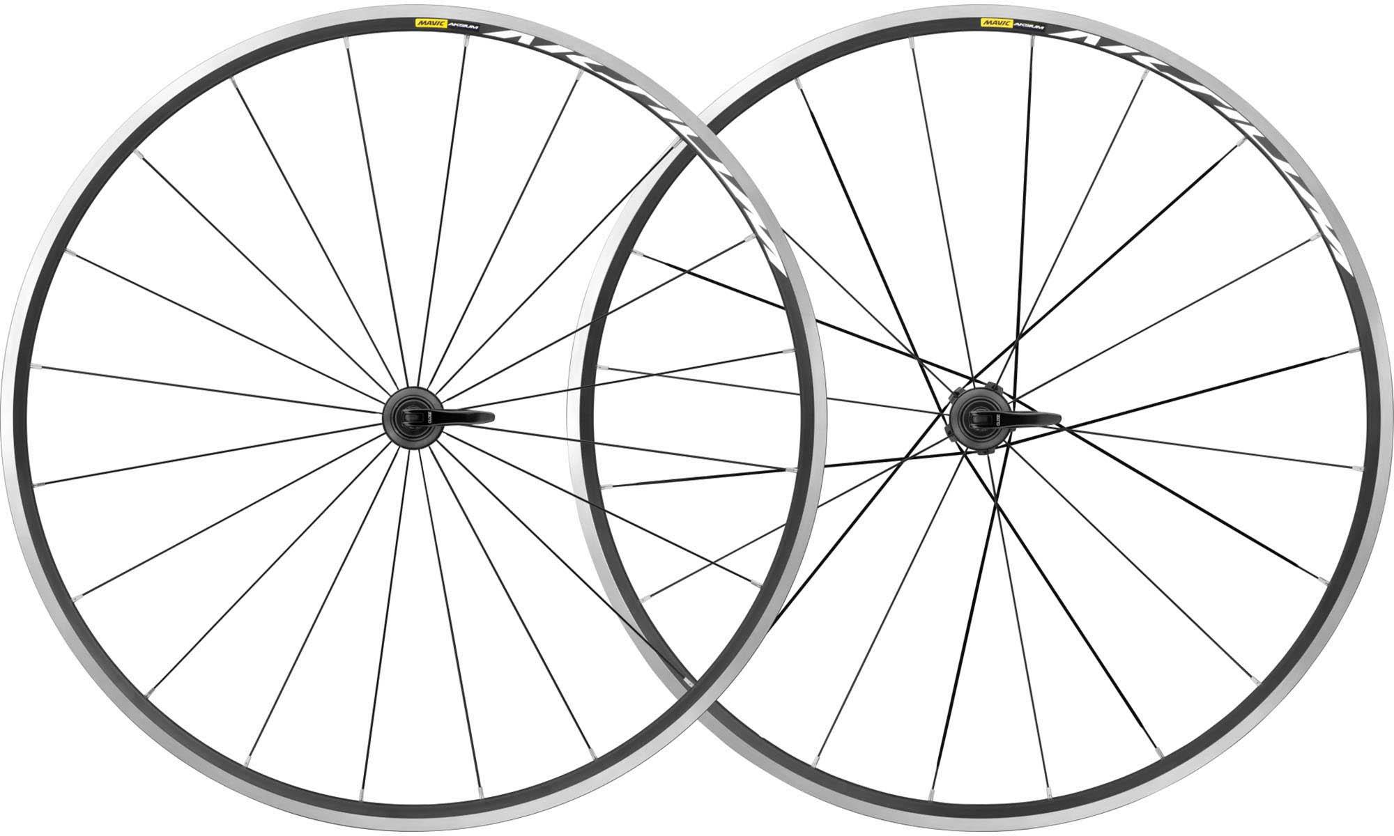 Halfords Mavic Aksium Rim Brake Wheelset, Shimano/SRAM | Pricematch, Extra 8% off for BC Members, Free Bike Health Check, Cycle2Work Scheme & 0% APR Finance.