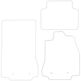 Jaguar XF - Luxury Mats 4 Clips (SS7174)