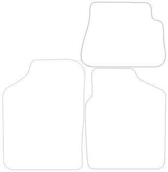Kia Picanto Graphite - Luxury Mats 0 Clips (SS7177)
