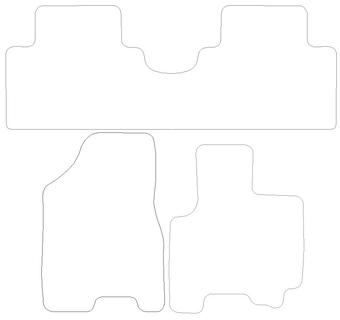 Kia Sportage Graphite - Luxury Mats 0 Clips (SS7178)