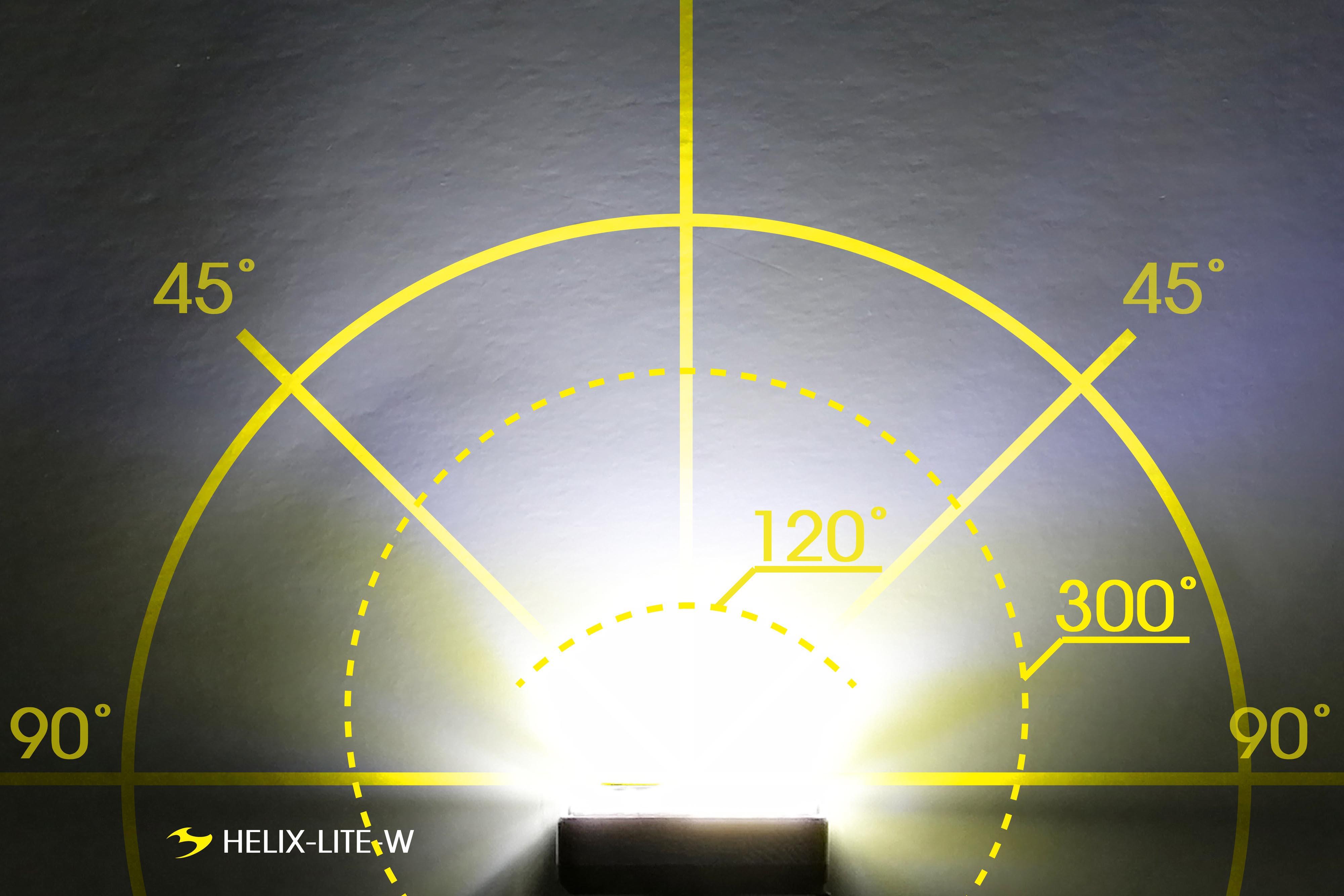 Moon Helix Lite-W Front Bike Light, 150 Lumen