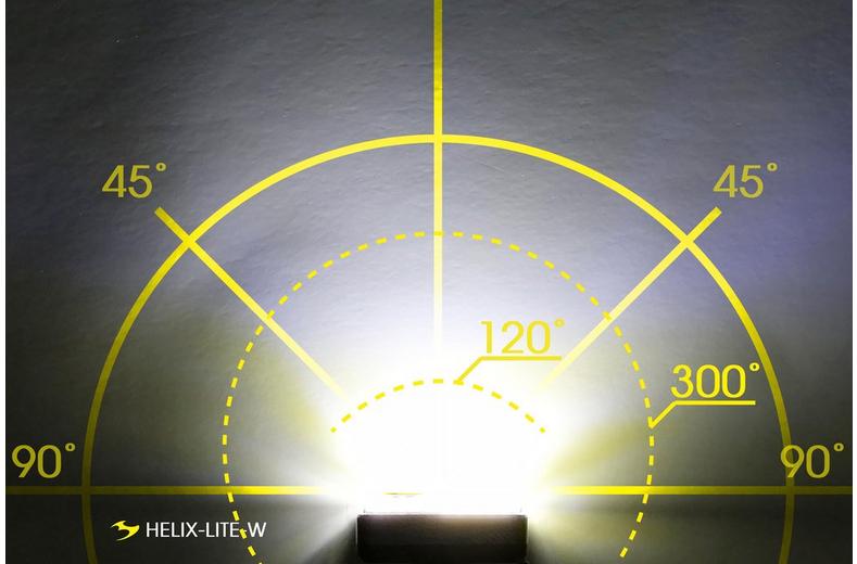 Moon Helix Lite-W Front Bike Light, 150 Lumen Moon Helix Lite-W Front Bike Light, 150 Lumen