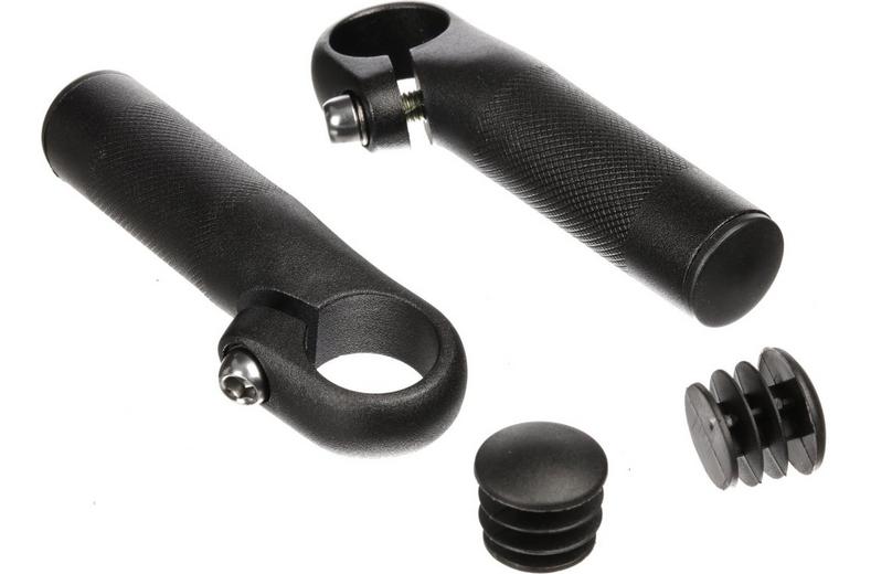 Bikehut Alloy Bar Ends, Black Bikehut Alloy Bar Ends, Black
