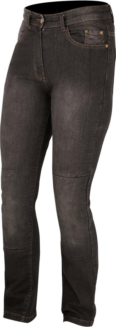 Weise Tundra Denim Womens Motorcycle Jeans - Black
