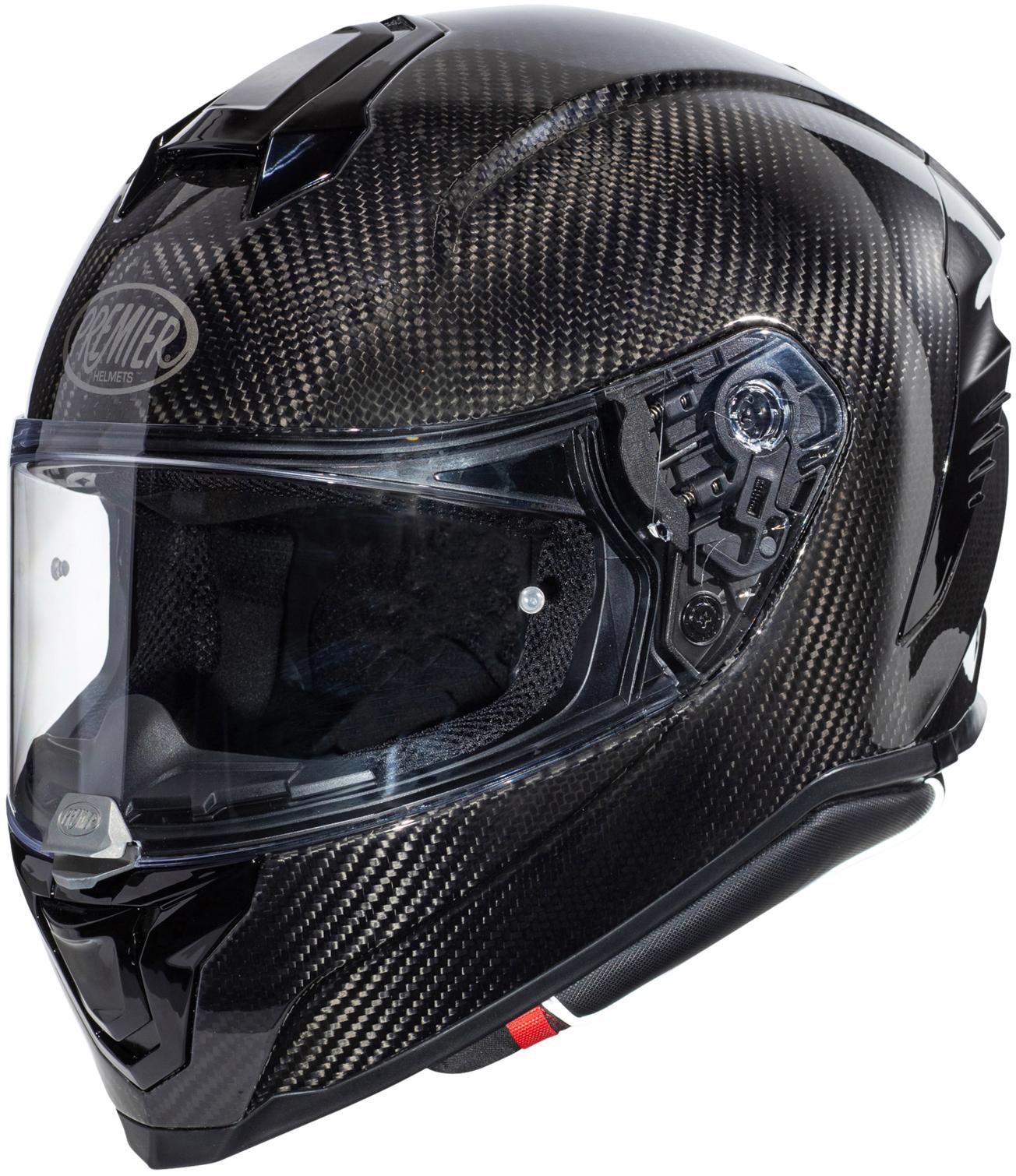 Premier Hyper Carbon Full Face Motorcycle Helmet Halfords UK