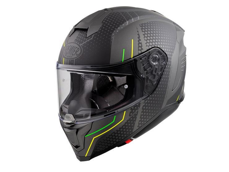 Premier Hyper BP Full Face Motorcycle Helmet - Black/Gunmetal