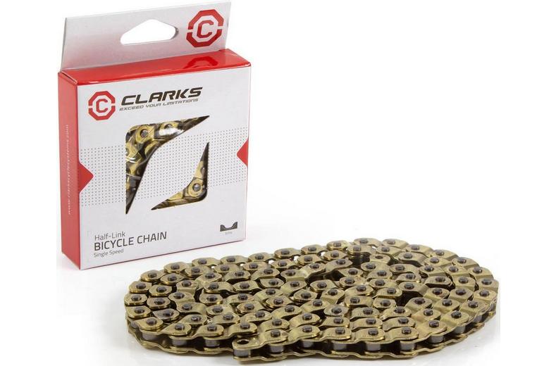 Clarks Half Link Gold 1/8" Single Speed Bike Chain Clarks Half Link Gold 1/8" Single Speed Bike Chain