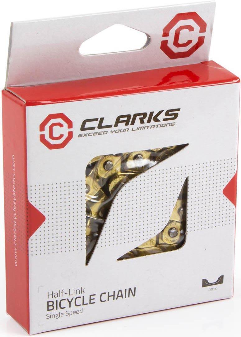 Clarks Half Link Gold 1/8" Single Speed Bike Chain