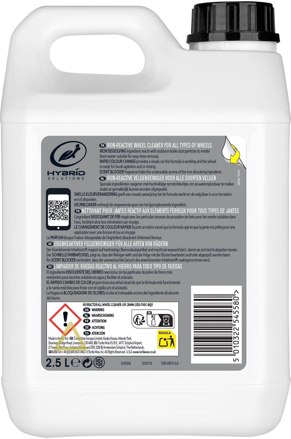 Reactor All Wheel Cleaner 2.5Ltr